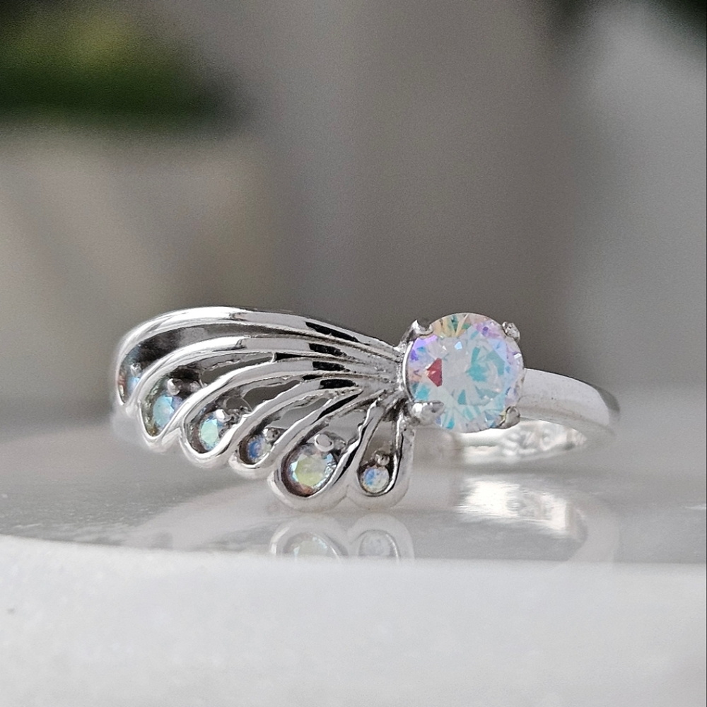Butterfly Fairy Wing Ring, 925 Sterling Silver Charmed Aroma Size…